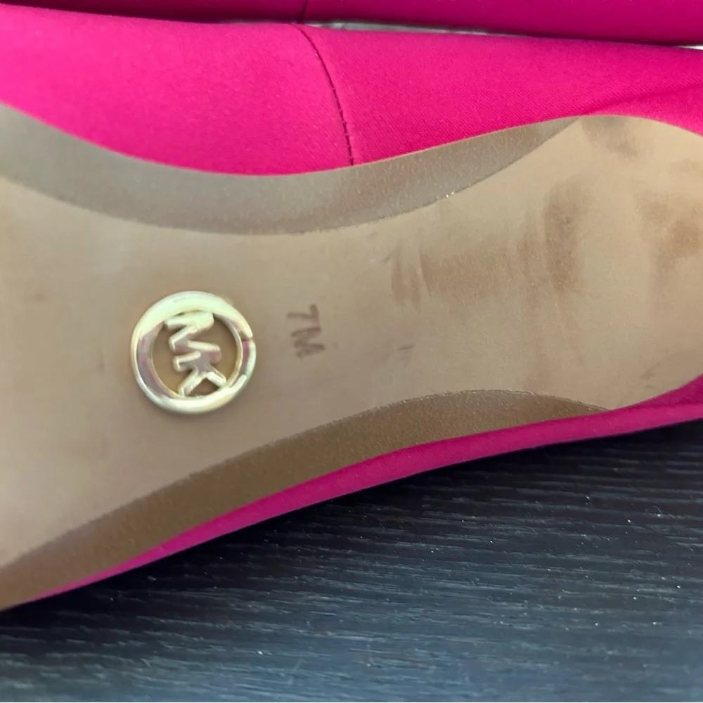 Michael Kors Hot Pink Stiletto Pumps size 7 - Picture 9 of 10